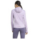 Adidas Γυναικεία μακρυμάνικη μπλούζα Own the Run Winterized Hooded Half-Zip